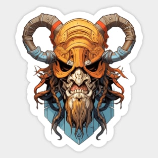 Valhalla Nordic Viking Sticker